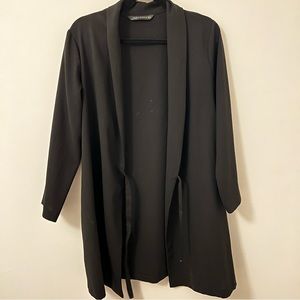 Zara black casual blazer, size M.
